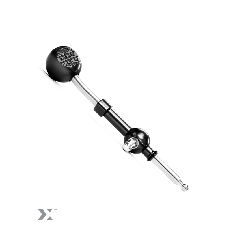 Set de schimbător cu cursă scurtă MINI F5x negru cu cusături roșii MMR Performance MMR14-1403-BL-R - MMR14-1403-BL-R - MMR14-1403-BL-R - 3666618839875